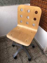 Cadeira secretária JULES giratória ajustável