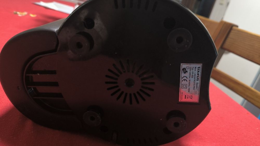 Máquina fazer sumos, centrífuga