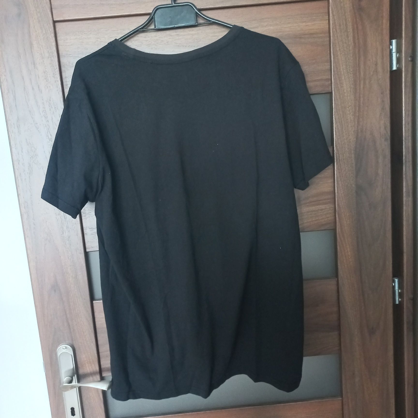 Czarna koszulka męska t-shirt rozm XXL