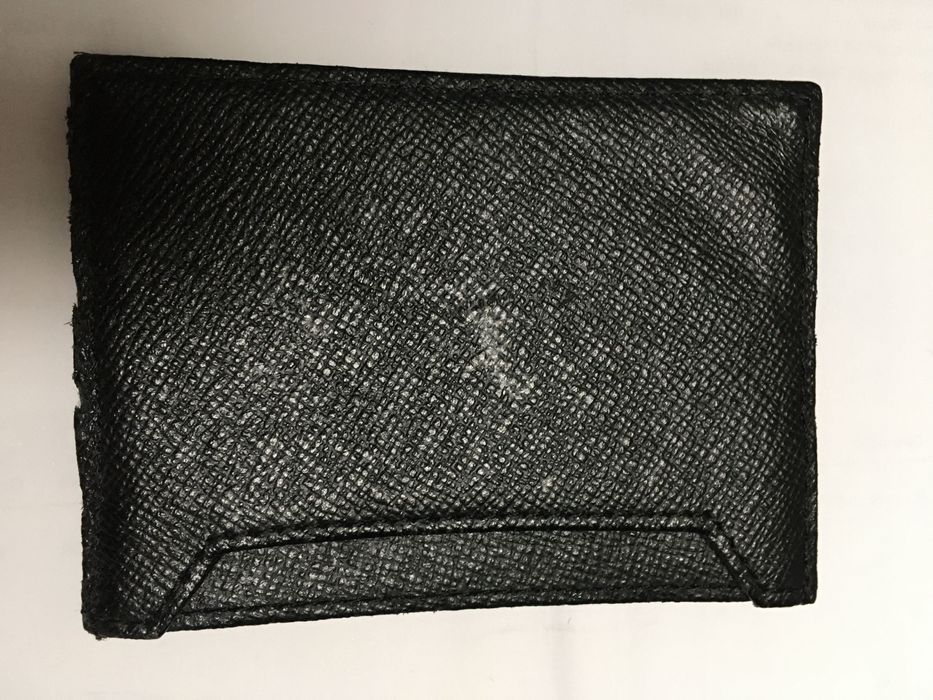 Porta cartões em pele