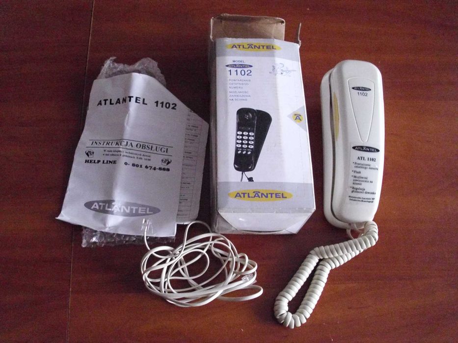 Telefon stacjonarny Atlantel 1102 - mało używany