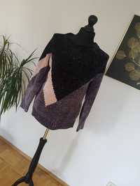 Sweter pullover luźny r. 36