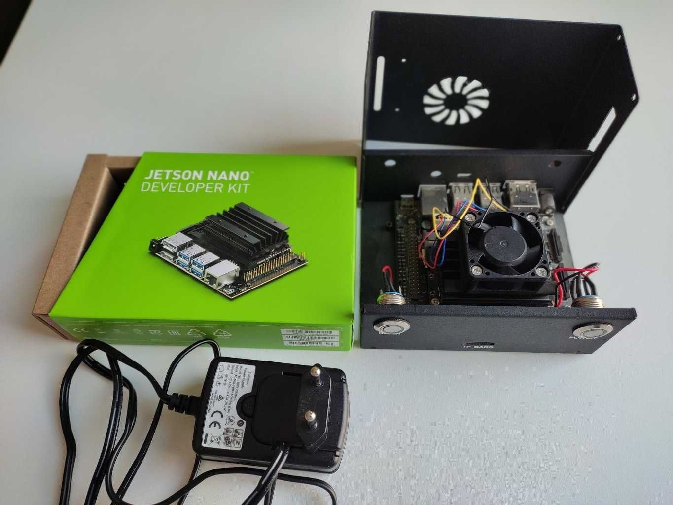 NVIDIA Jetson Nano Developer Kit + Металевий бокс + SD 32Gb