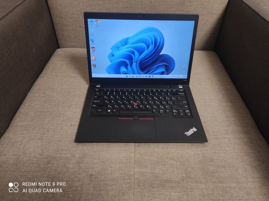 Ноутбук Lenovo ThinkPad T480s,Intel Core i5-8350,4ядра8пот,ram8/ssd240