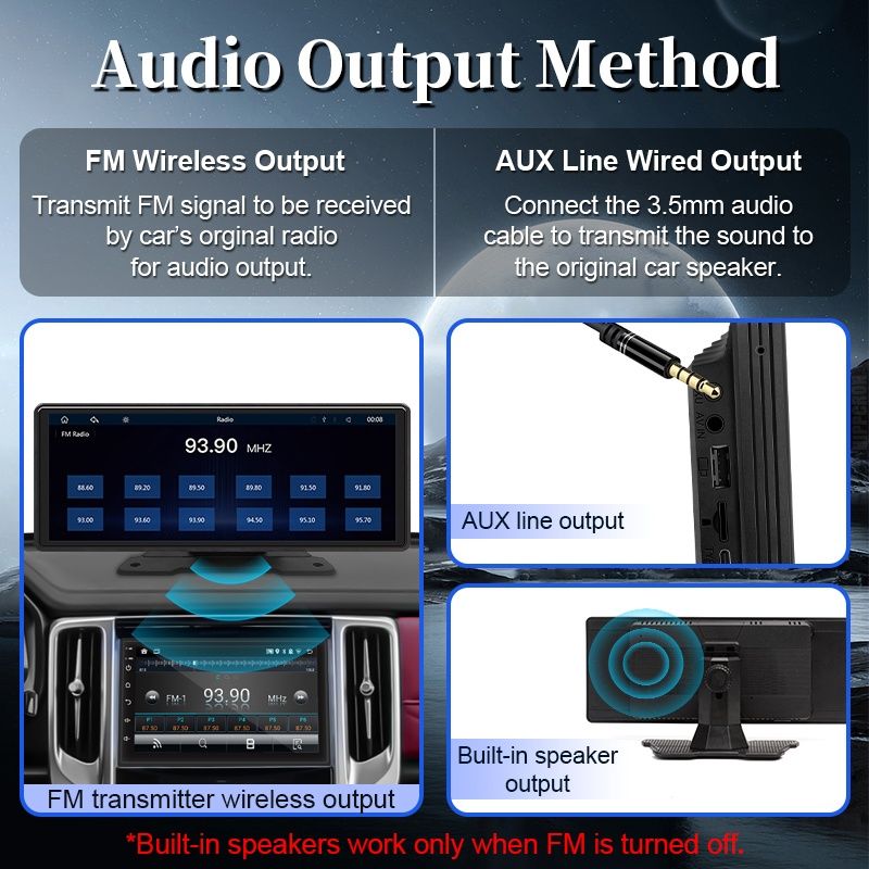 Radio Stacja Multimedialna Monitor Android Auto Apple Carplay