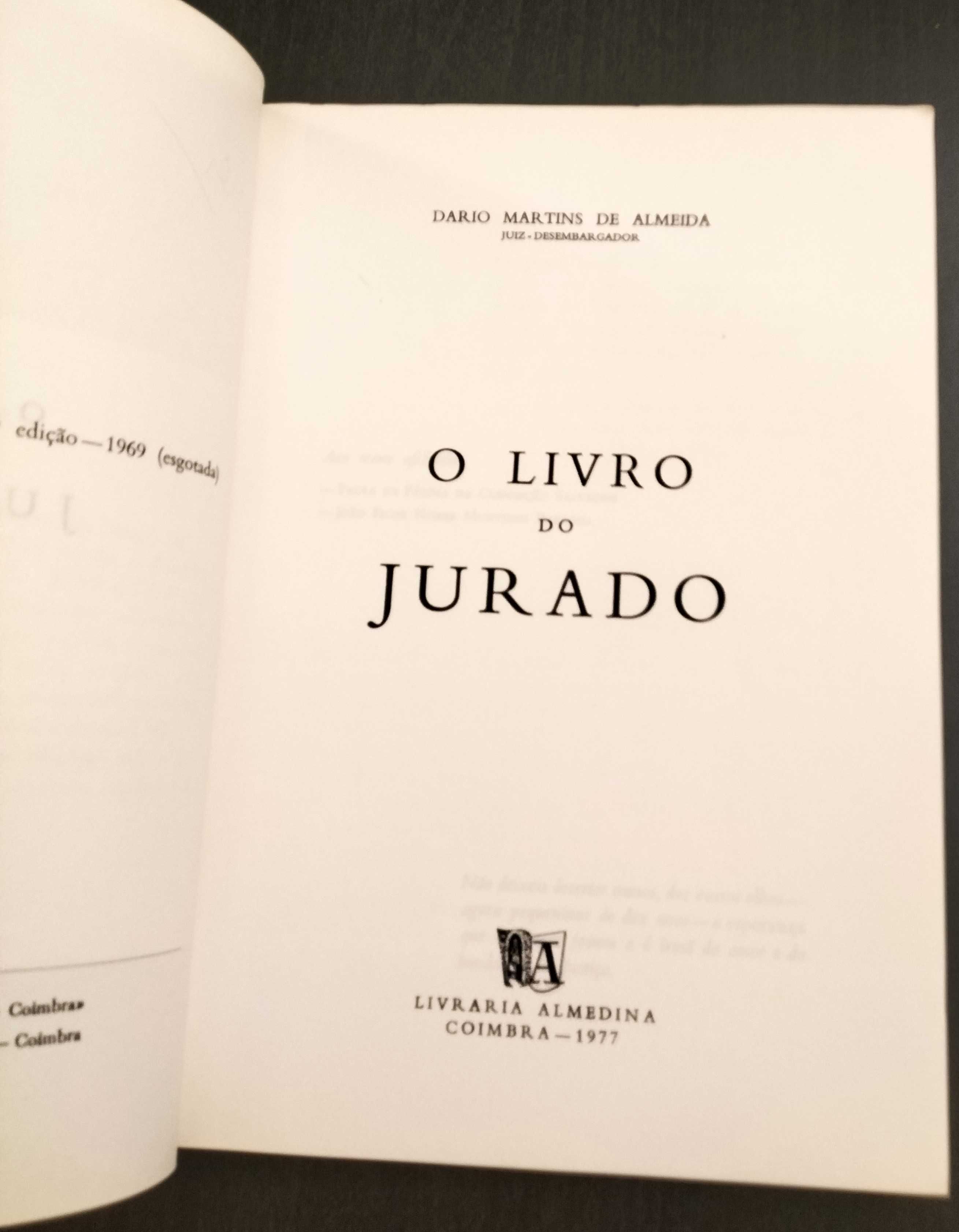 Dario Martins de Almeida - O livro do Jurado