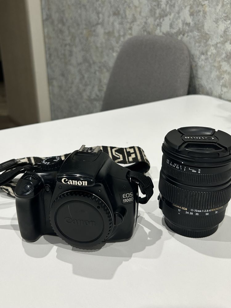 Canon 1100d + sigma 17-70