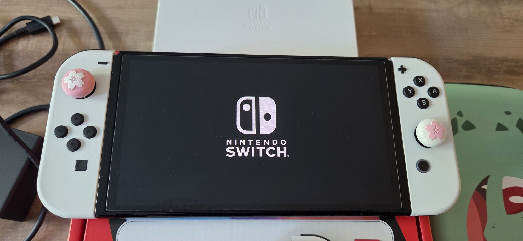 Konsola Nintendo Switch OLED+dodatki Gwarancja