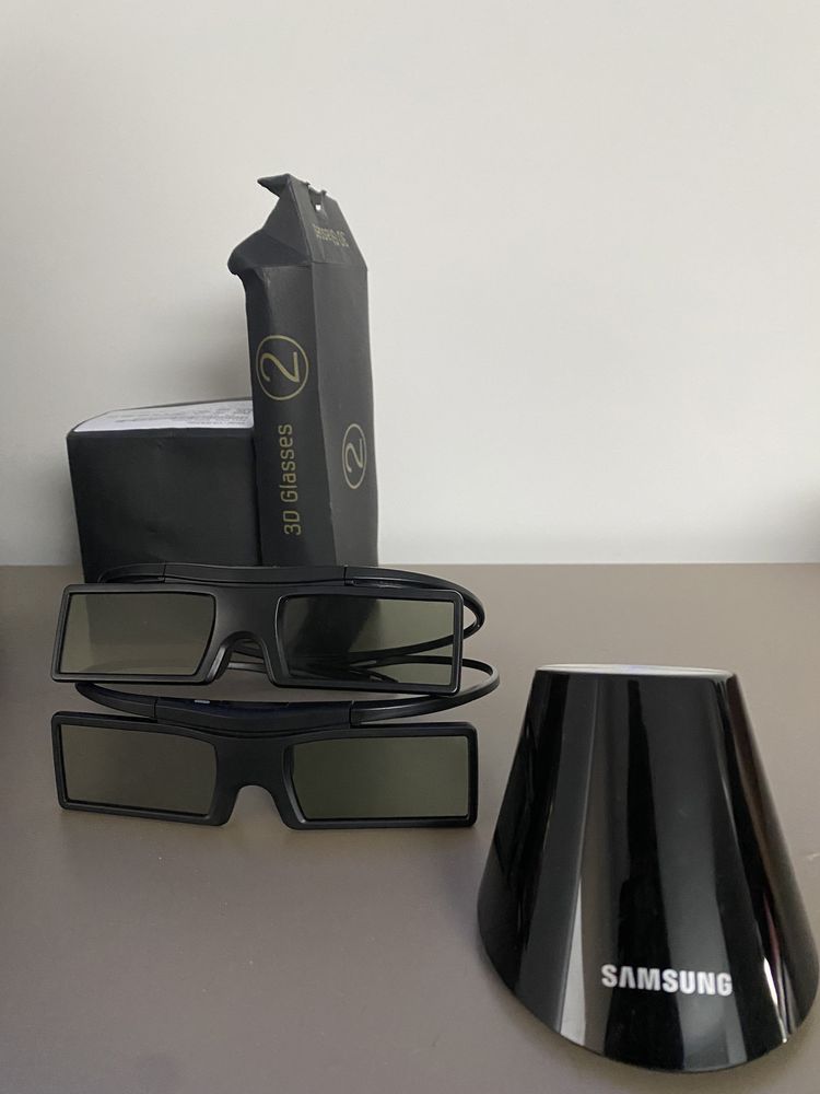 Dispositivo e oculos 3D sansung