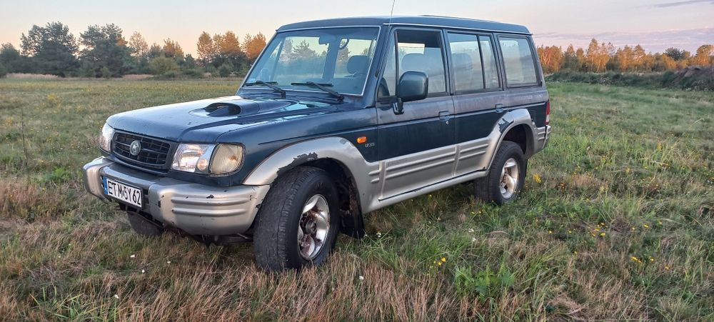 Galloper 2.5 tdi 7 osób long 4x4 reduktor