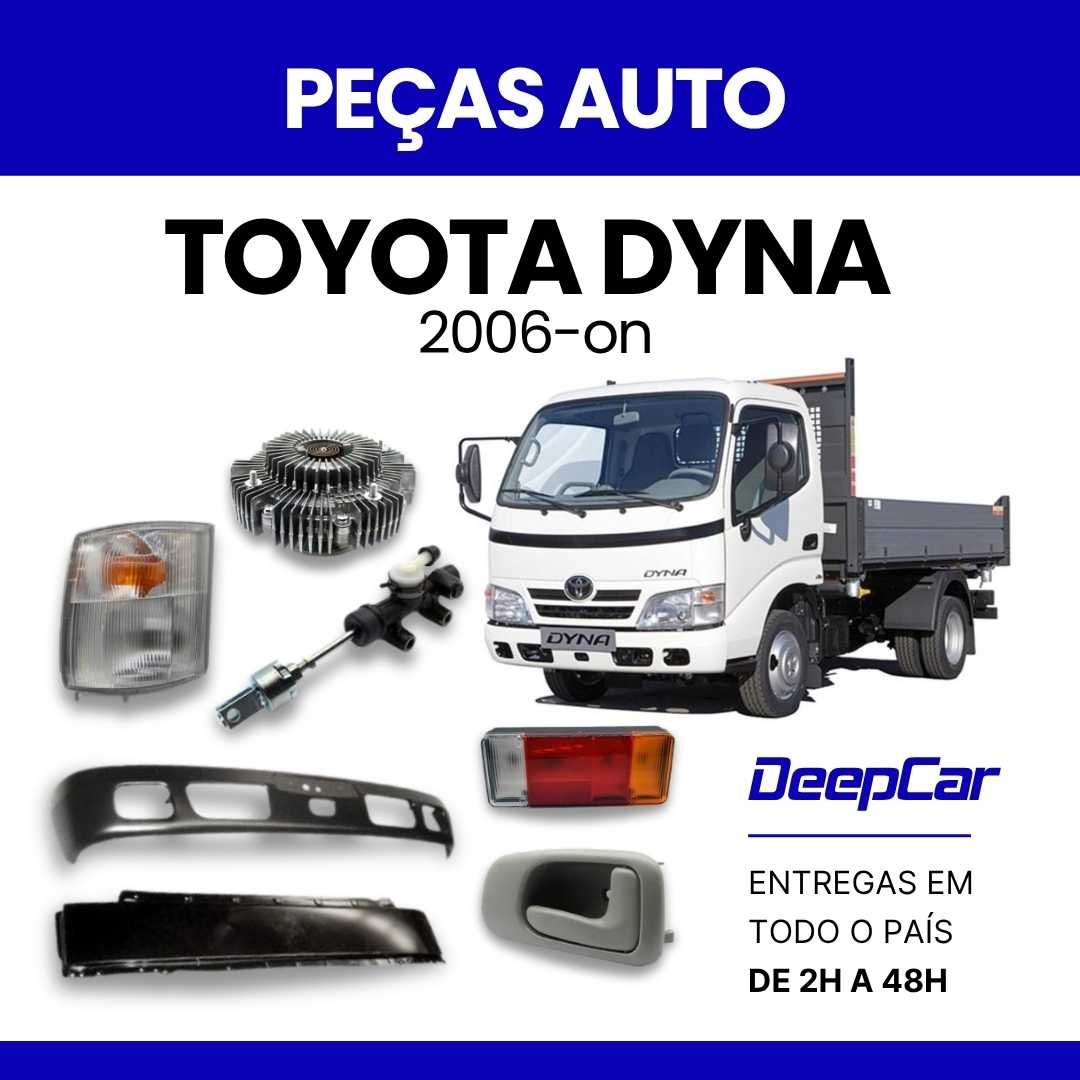 Para-choques Toyota Dyna, faróis, grelha, farolins, amortecedores