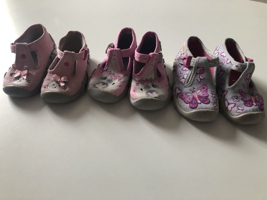 Kapcie befado rozmiar 20,21,22 zestaw