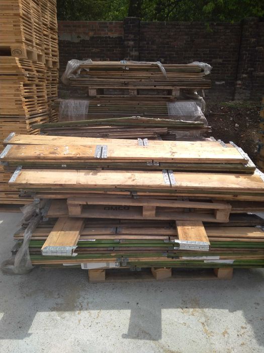 Nadstawka paletowa używana jasna, jak nowa, 1200x800 burta drewniana