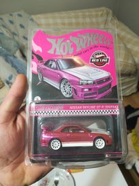 RLS Hot Wheels pink nissan skyline