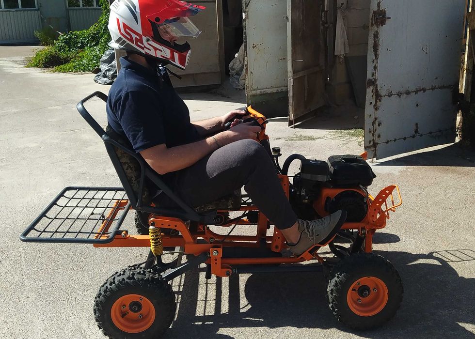 Продам самодельный OFF- ROAD картинг.