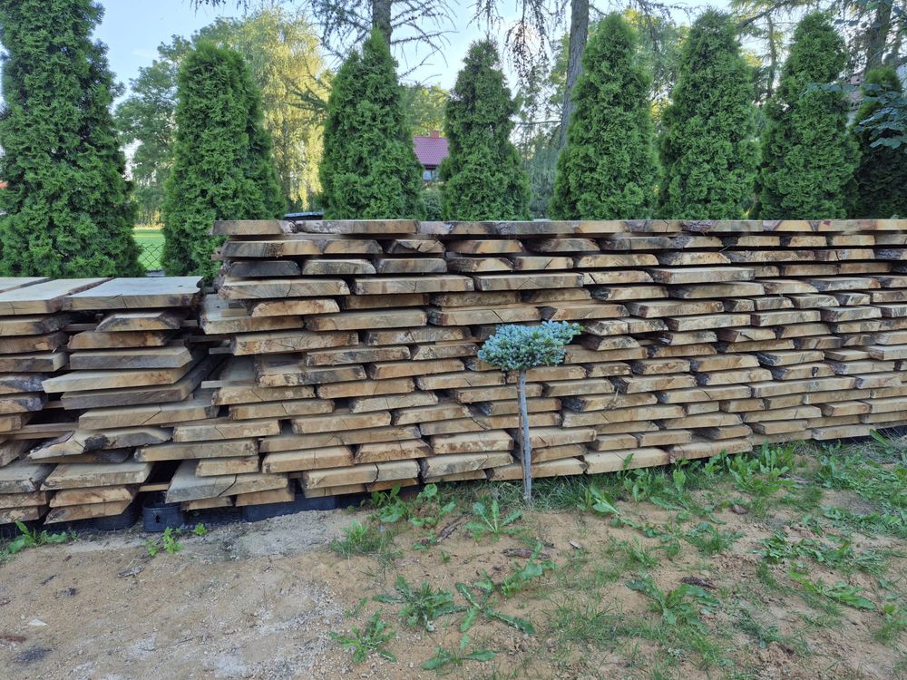 Bale dębowe dobrej jakości grubość 55 mm,dlugosc od 90 cm do 110 cm