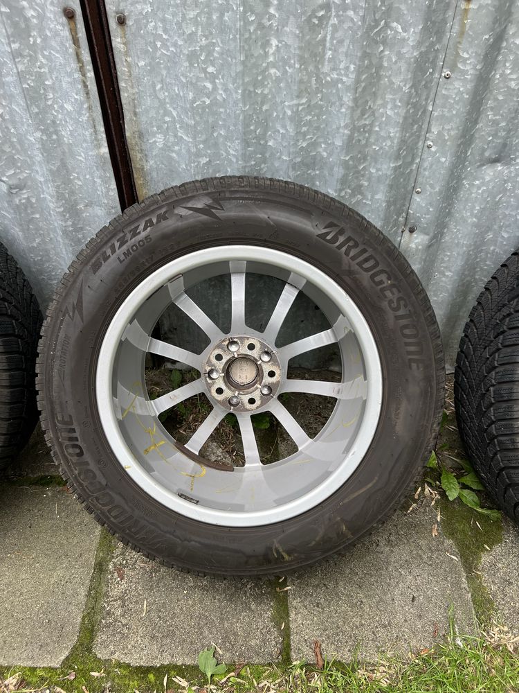 Alufelgi kola audi a6 c8 17” z oponami