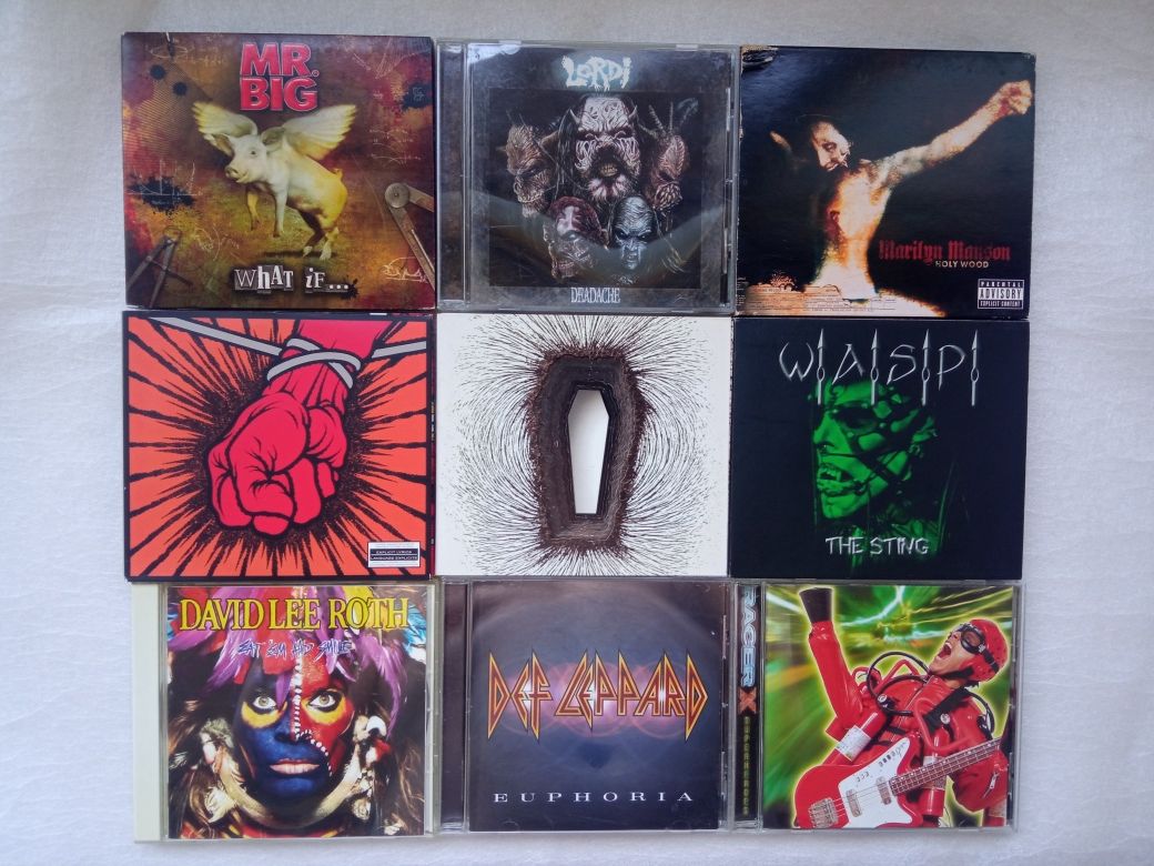 фирменные CD hard/heavy/death/black/grind ...