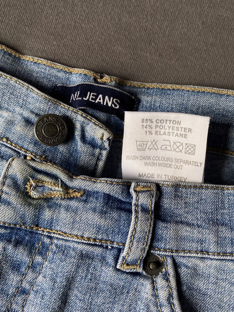 Krótkie spodenki jeansowe NL JEANS