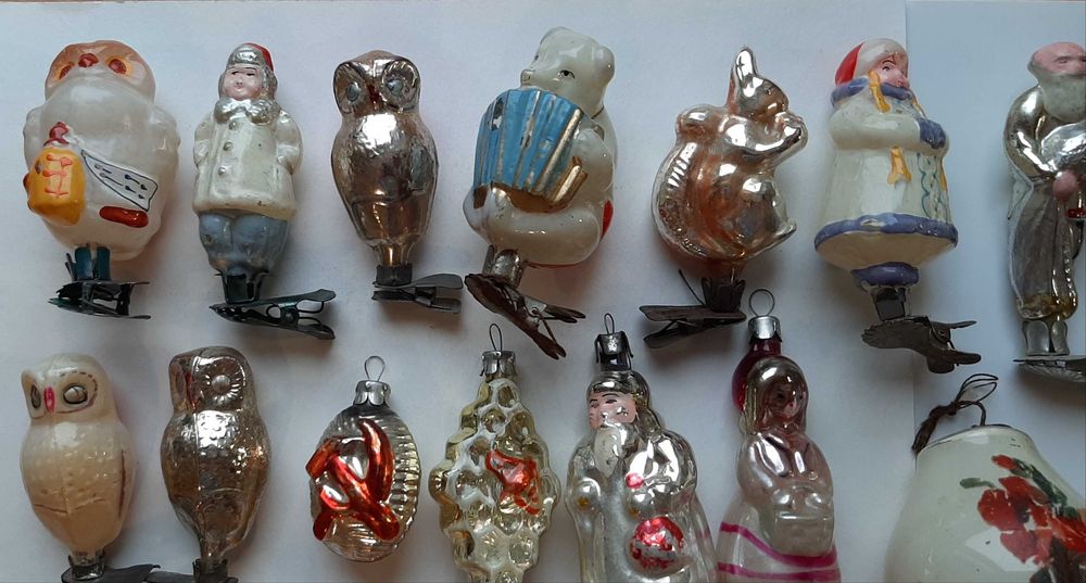 Елочные игрушки СССР