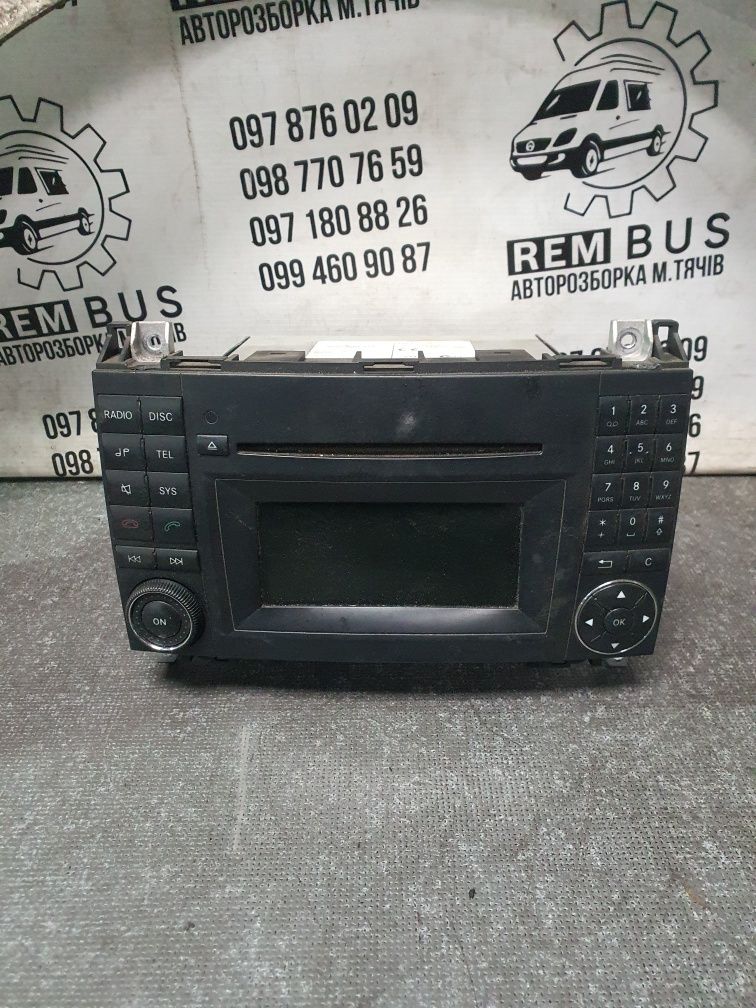 Магнітола Mercedes-Benz Vito w639 viano 111 112 115 a1699002000