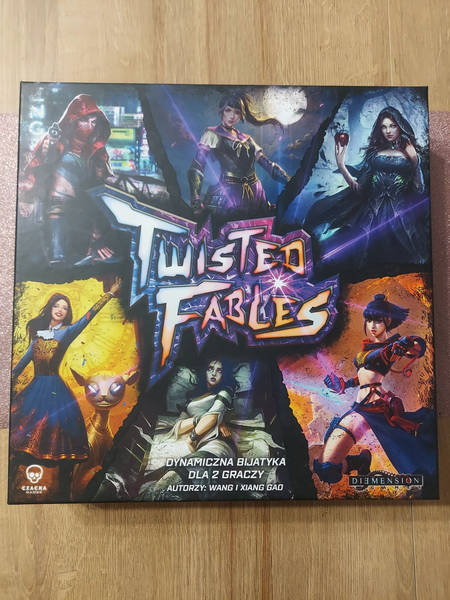 Twisted Fables+figurki Gra planszowa