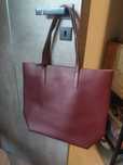 Burgundowa torba Parfois Shopper