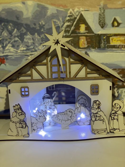 Шопка вертеп різдвяні