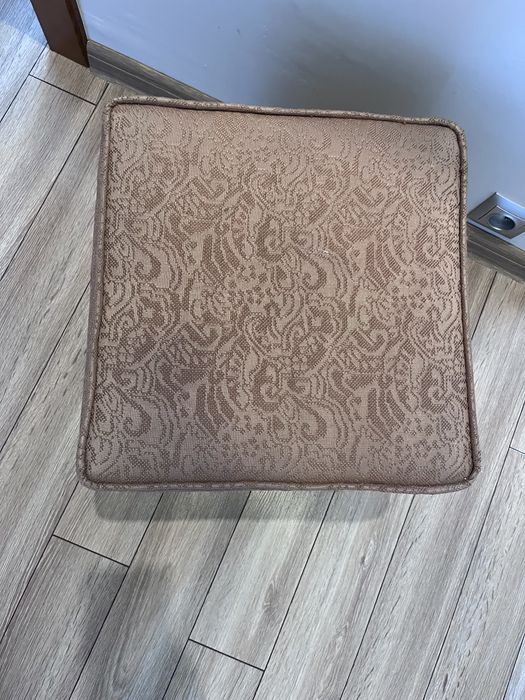 Pufa puf PRL brązowa klasyk retro
