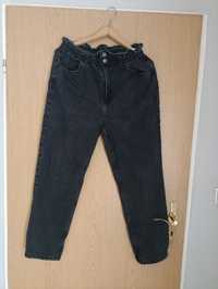 Mom jeans spodnie luźne damskie house denim L 40