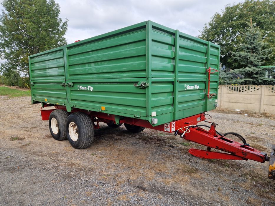 Tandem Scan TIP 3 stronny wywrot 10-14 ton Resor trzystronny kilka