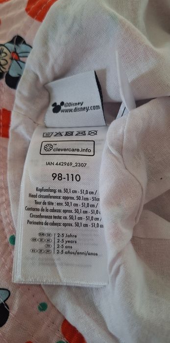 Kapelusz Myszką Minnie 98 / 110
