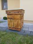 Ule wielkopolskie 10 ramkowe drewniane nowe, ul drewniany, dennice