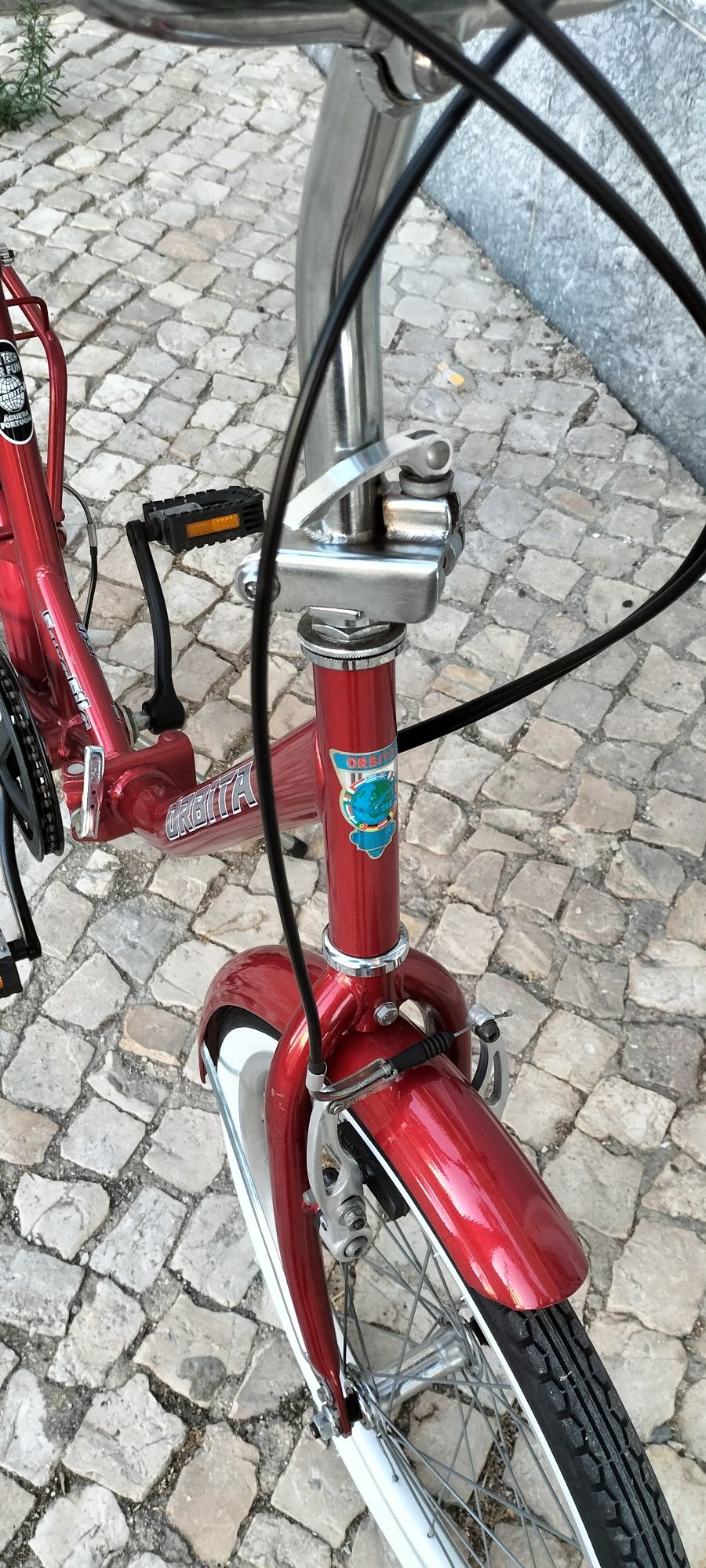Bicicleta Orbita dobrável roda 20