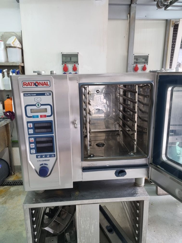 Piec konwekcyjno parowy Rational cpc 61e elektryczny 6gn 1/1