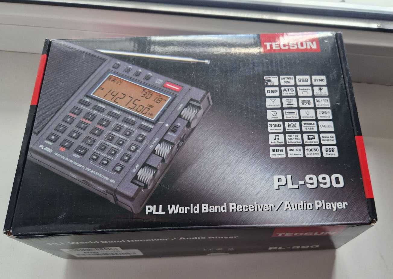 Tecsun PL-990 ssb как  новый