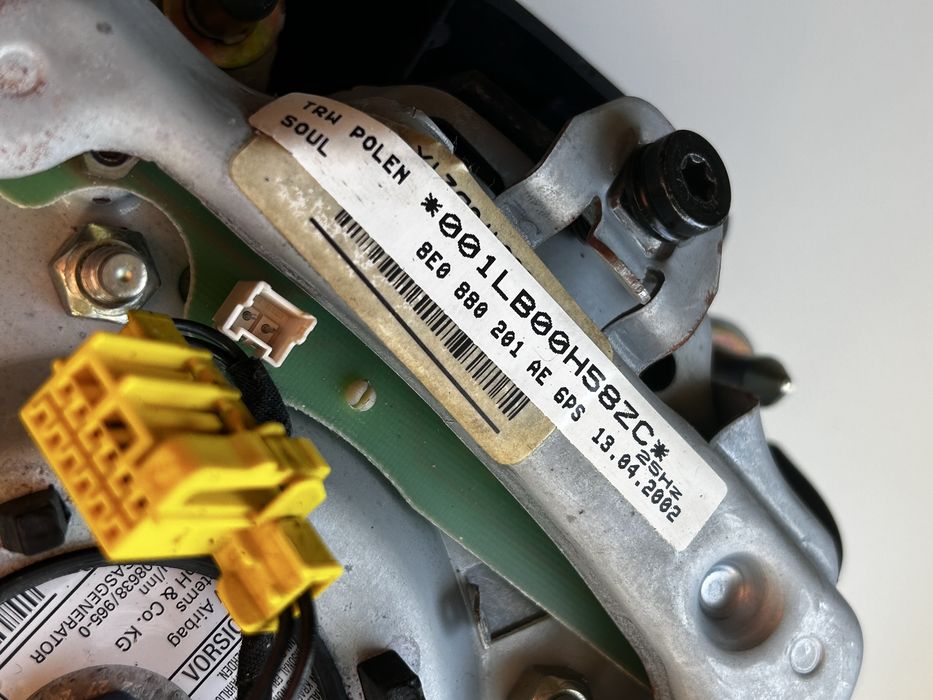 Airbag AUDI A4 B6 2002