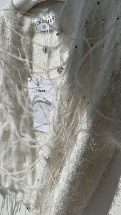 Sweter Chanel Biały