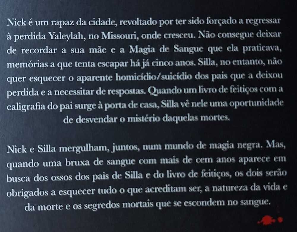 Livro Magia de Sangue