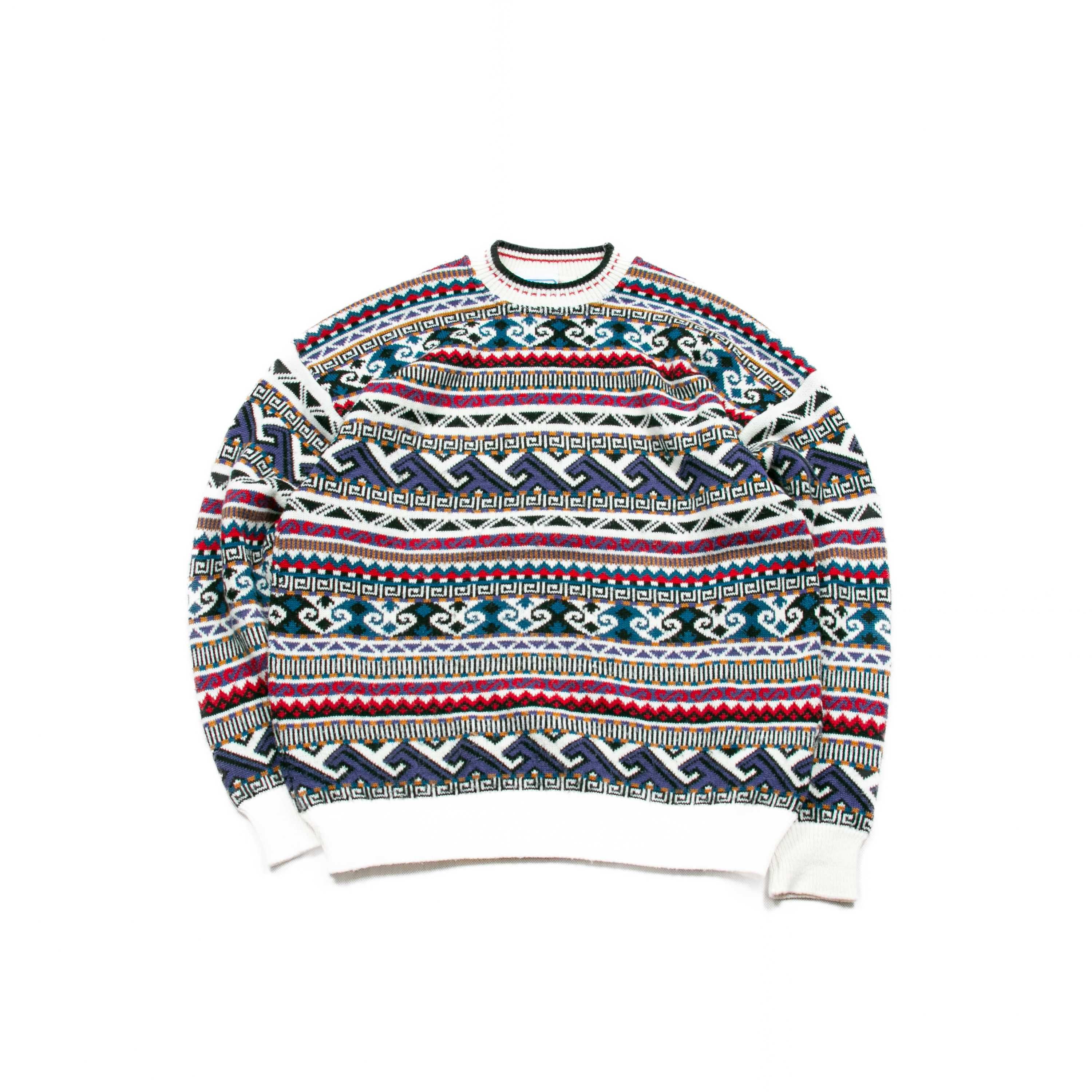 Sweater Shop Made in England sweter we wzory L