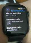 Apple Watch 7 (GPS) 45mm w kolorze czarnym