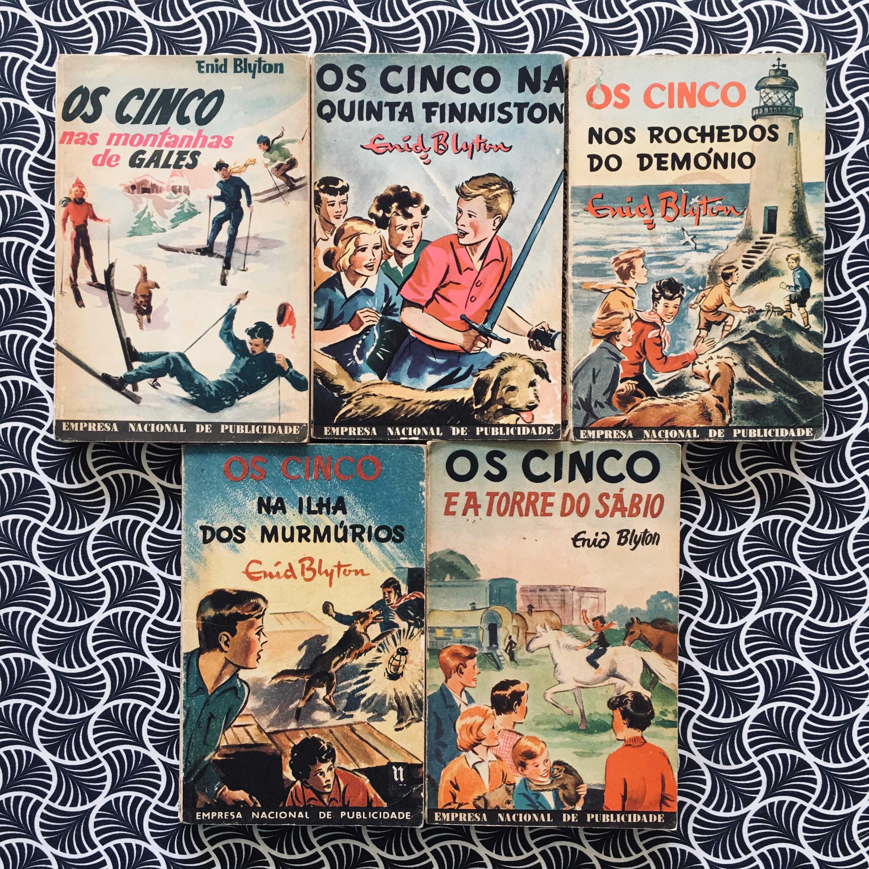 Os cinco - Enid Blyton