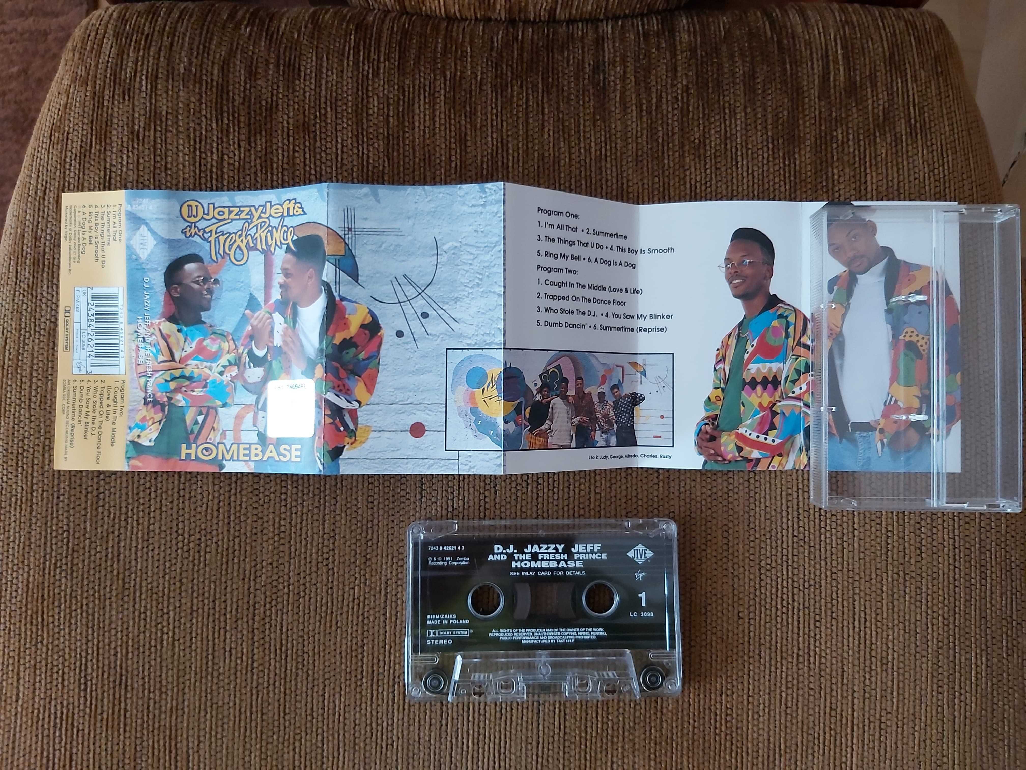 DJ Jazzy Jeff & Fresh Prince - Homebase kaseta