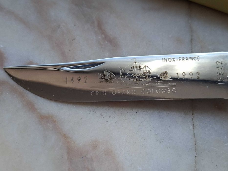 Canivete Opinel Nr. 8 Cristoforo (Cristovão) Colombo 1492/1992