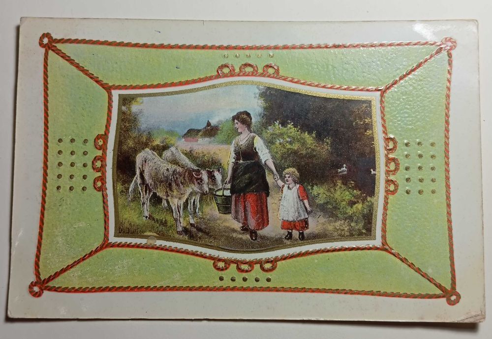 Excelente postal de Portugal de 1910 lindo