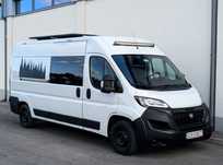 Fiat Ducato  2.3 JTD Kamper Przewóz motocykli Fotowoltaika Webasto TV Łóżko Zamiana