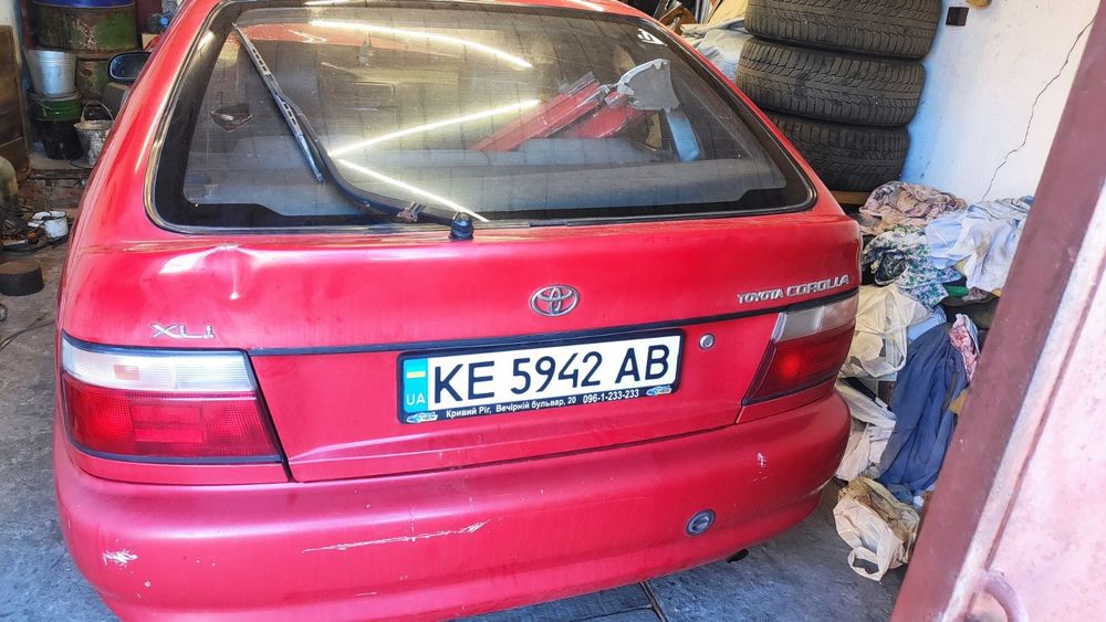 Toyota corolla e 100 кпп