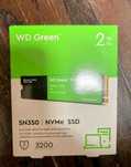ssd WD SN350, 2Tb, NVMe, накопитель, жесткий диск