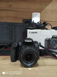 Lustrzanka Canon EOS 77D korpus + obiektyw 18-55