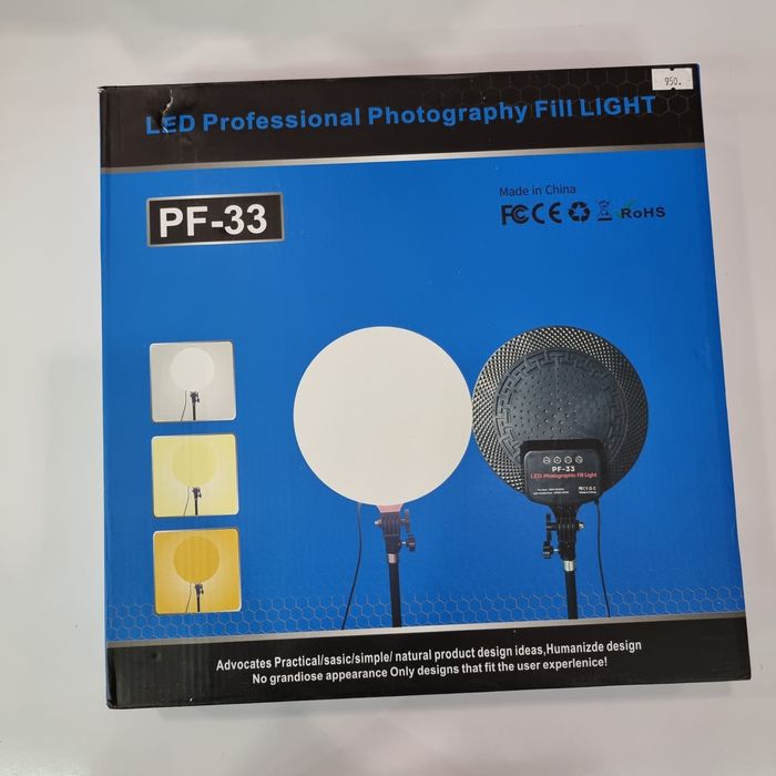 Світлодіодна LED-лампа Camera light PF-33 для фотостудії